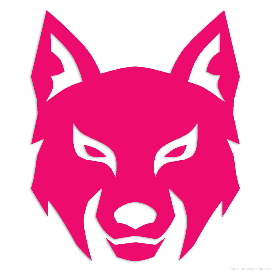 Wolf Head - Decal Sticker - Multiple Colors & Sizes - ebn7244 | eBay